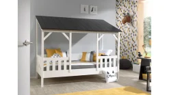 Bed HuisBed inclusief vensterbanken en heel dak