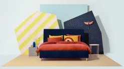 Bed Luxe met hoofdbord Arrow