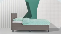 Box Lowen Plus vlak met gestoffeerd matras