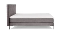 Boxspring Blocks vlak met gestoffeerd matras