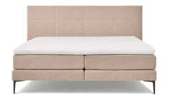 Boxspring Blocks vlak met gestoffeerd matras