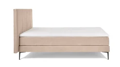 Boxspring Blocks vlak met gestoffeerd matras