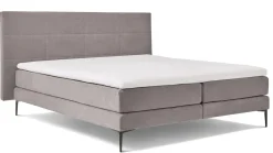 Boxspring Blocks vlak met gestoffeerd matras