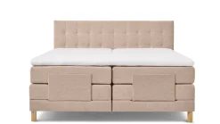 Boxspring Grid verstelbaar met gestoffeerd matras