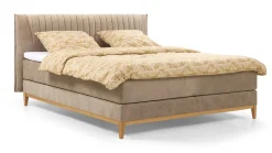 Boxspring Nove vlak met gestoffeerde matras