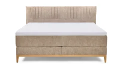 Boxspring Nove vlak met gestoffeerde matras