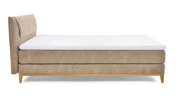 Boxspring Nove vlak met gestoffeerde matras