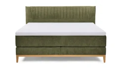 Boxspring Nove vlak met gestoffeerde matras