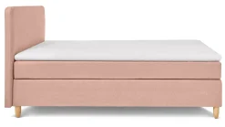 Boxspring Round vlak met gestoffeerd matras