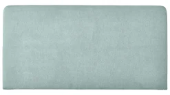 Boxspring Round vlak met gestoffeerd matras en voetbord