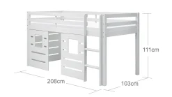 Halfhoogslaper Billie met boomhut