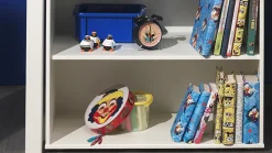 Halfhoogslaper Pino met Bureau en boekenkast