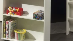 Halfhoogslaper Pino met commode 4 laden, commode 2 deuren, hangtablet en bureau