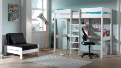 Hoogslaper Pino met slaapbank