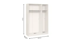 Kast Pakker met spiegel