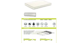 Meegroeibed Jumper met matras 140+60 cm