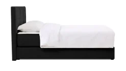 Opbergbed Mani met gestoffeerd matras
