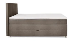Opbergboxspring Square met gestoffeerd matras
