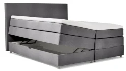 Opbergboxspring Square met gestoffeerd matras