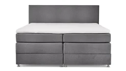Opbergboxspring Square met gestoffeerd matras