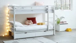 Stapelbed Demie met opbergladen