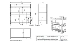 Stapelbed triple scott