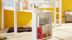 Uitschuifbureau voor halfhoogslaper Flexworld